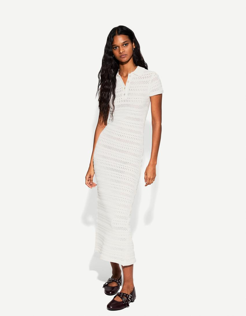 Felicia™ | Open Knit Dress