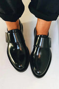 IRIS | Eleganti mocassini lucidi con fascetta per uno stile impeccabile
