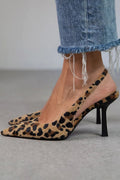 LEONORA | Élégant décolleté animalier pour un style audacieux