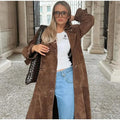 Suedeva™ | Suede Trench Coat