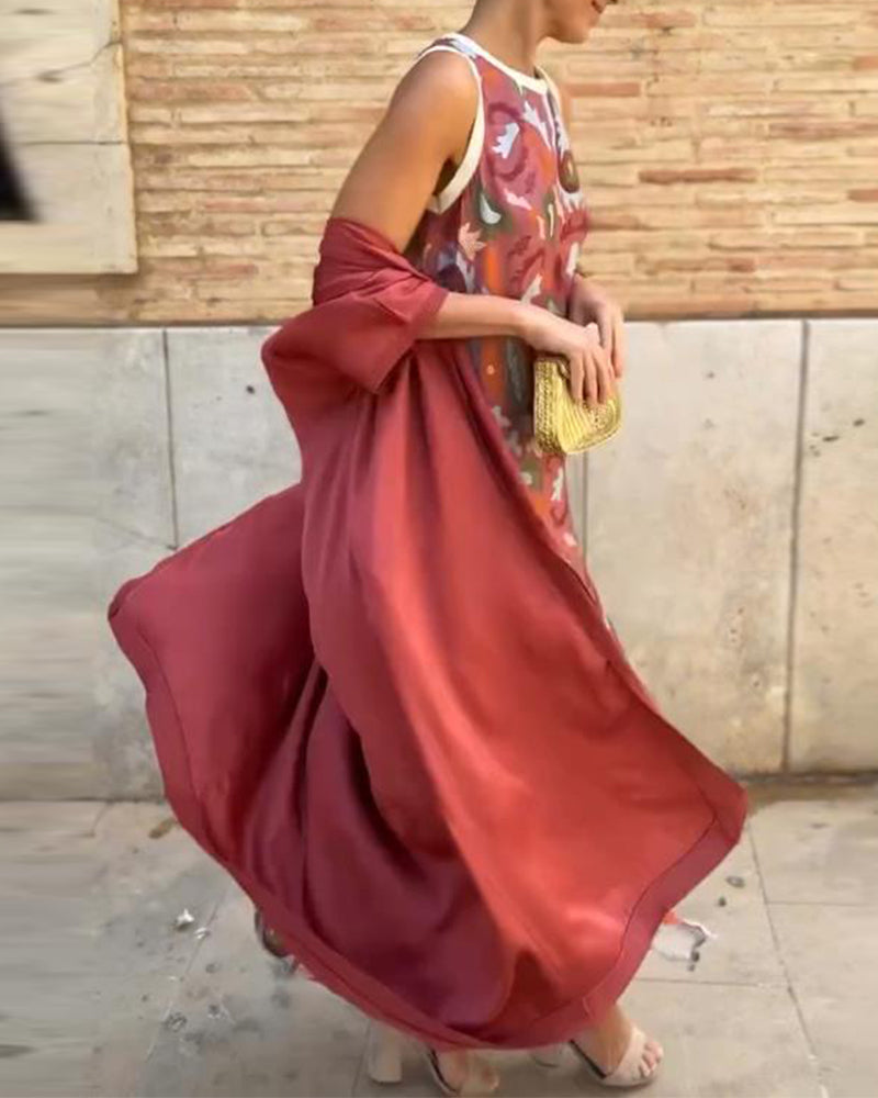 Bella - Completo di due pezzi con stampa dallo stile urbano