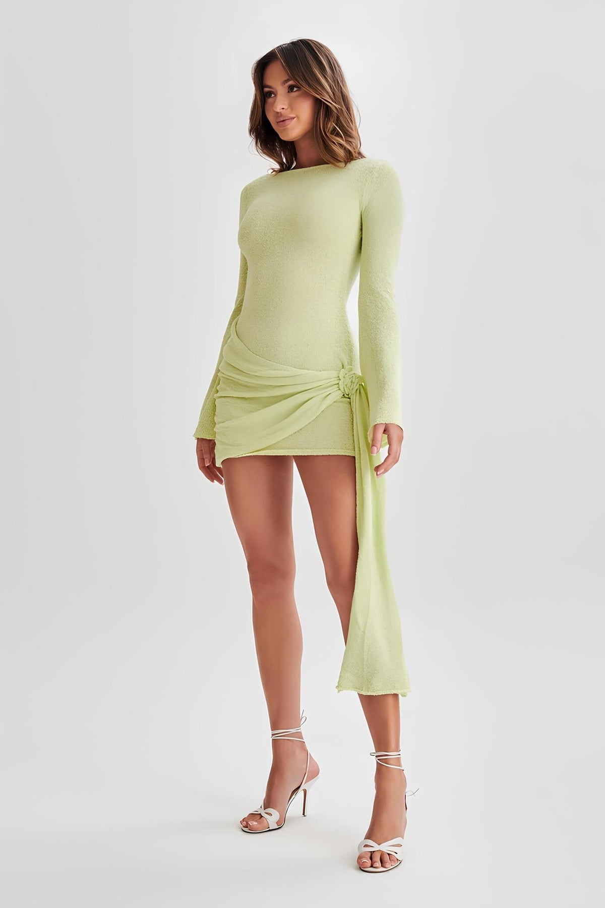 Velquira™ | Scarf Mini Dress