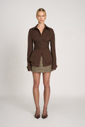 Freya™ | Tailored Wrap Shirt
