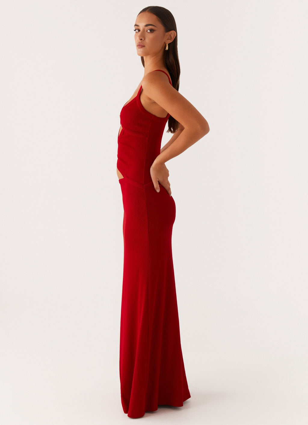 Veltrixon™ | Knit Cut-Out Dress