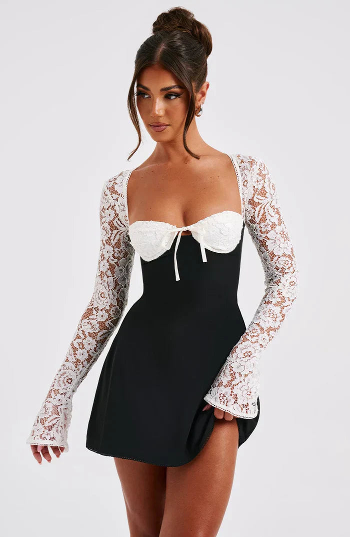 Qiana™ | Ruched Mini