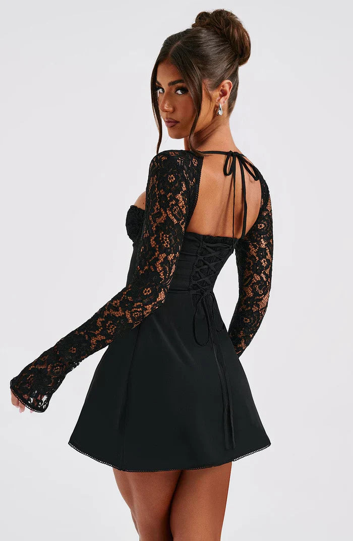 Qiana™ | Ruched Mini
