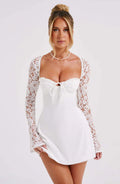 Qiana™ | Ruched Mini