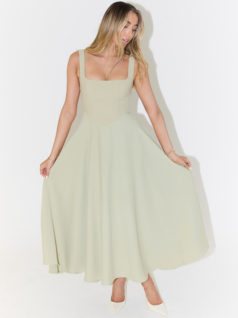 Fioren™ | Graceful Midi Dress
