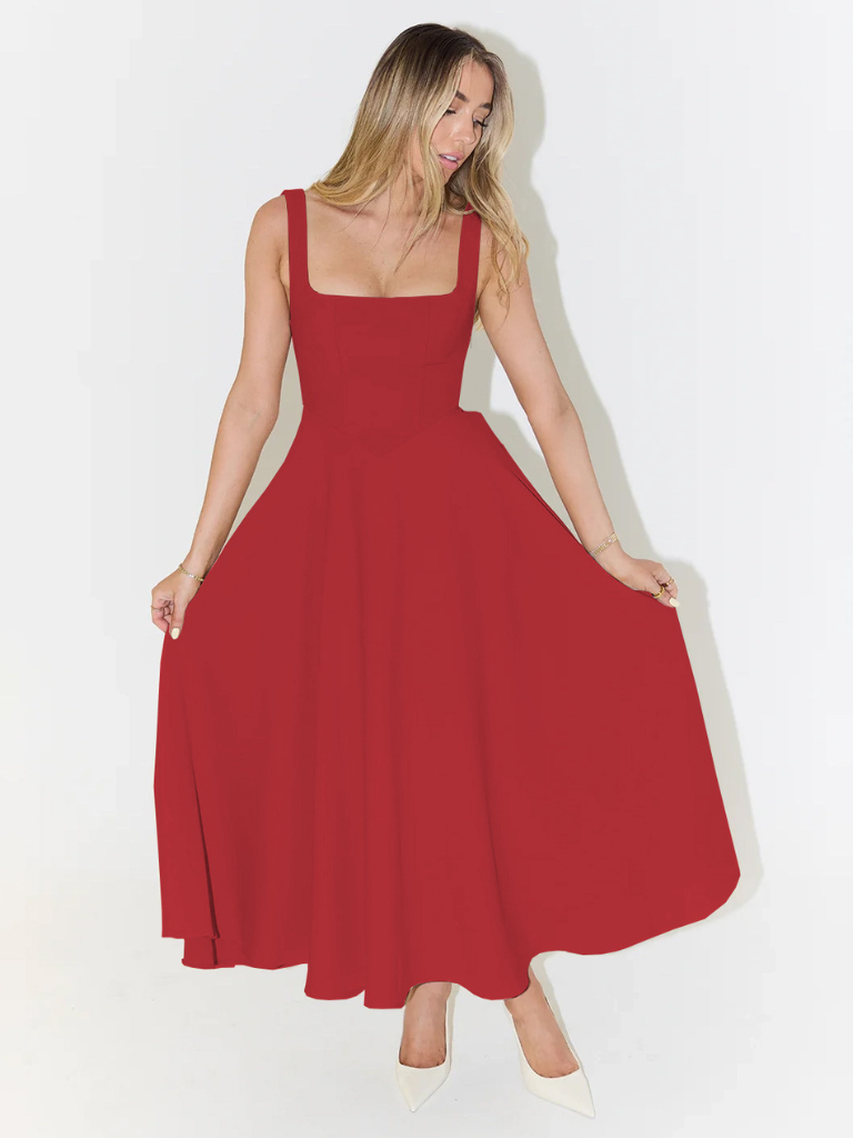 Fioren™ | Graceful Midi Dress