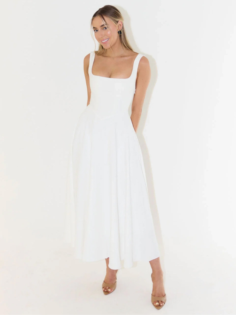 Fioren™ | Graceful Midi Dress