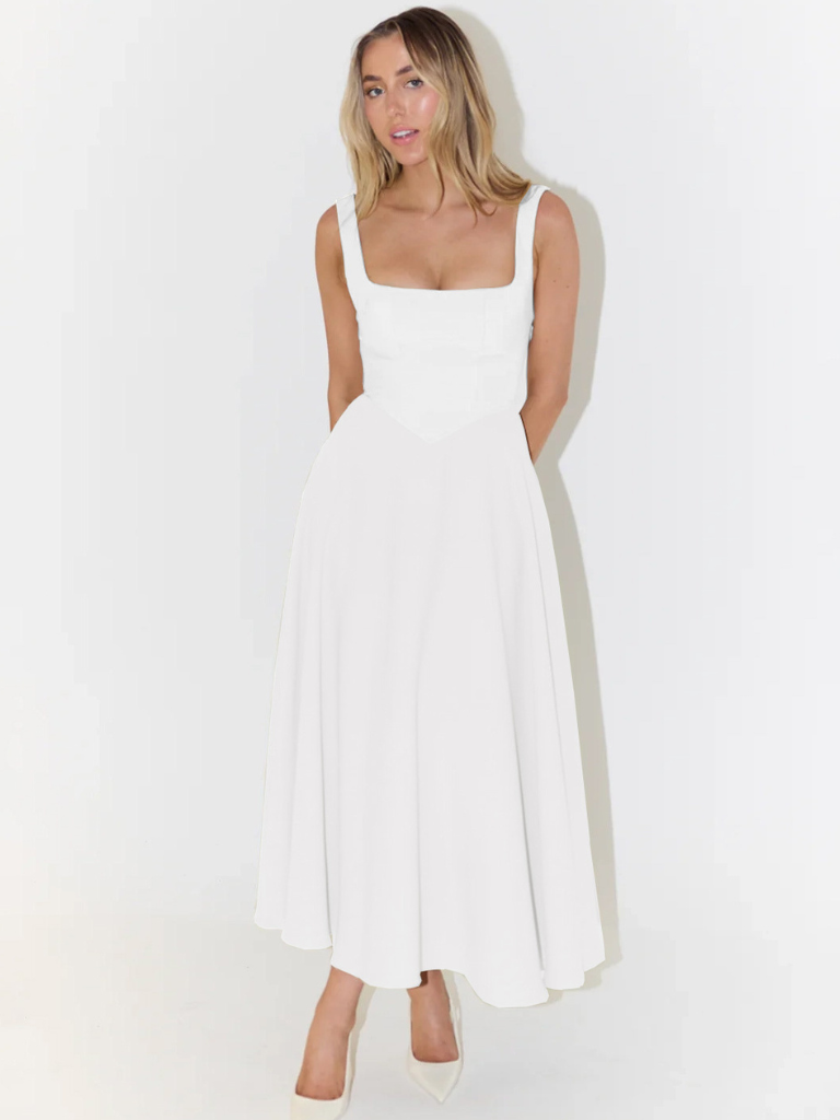 Fioren™ | Graceful Midi Dress