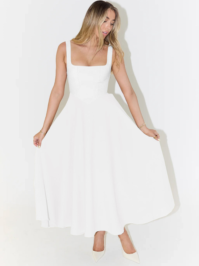 Fioren™ | Graceful Midi Dress