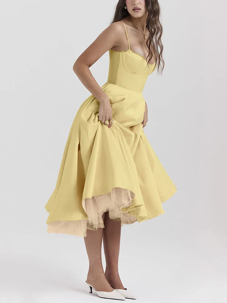 Camyra™ | Elegant Midi Dress