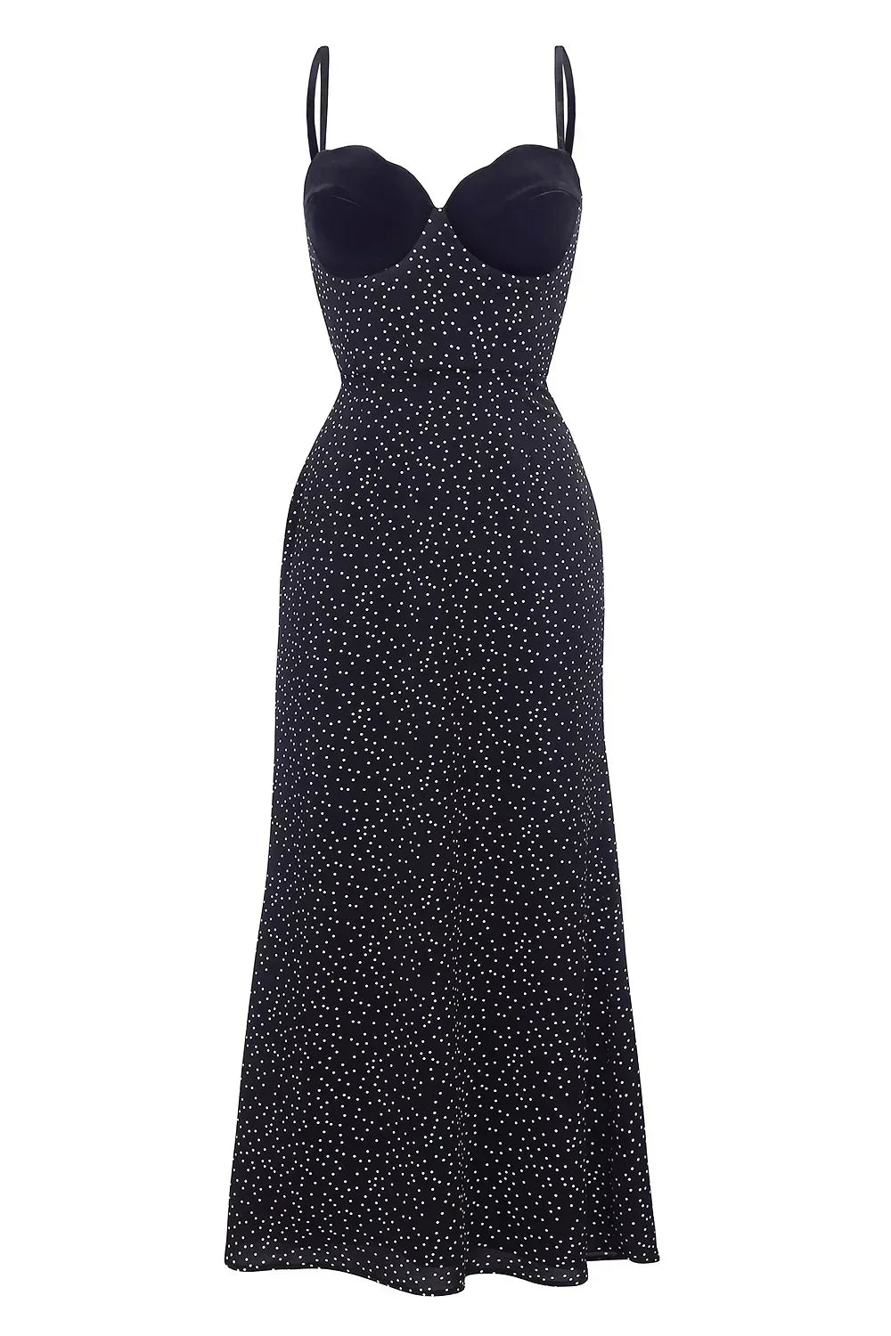 Selina™ | Satin Slip Midi Dress