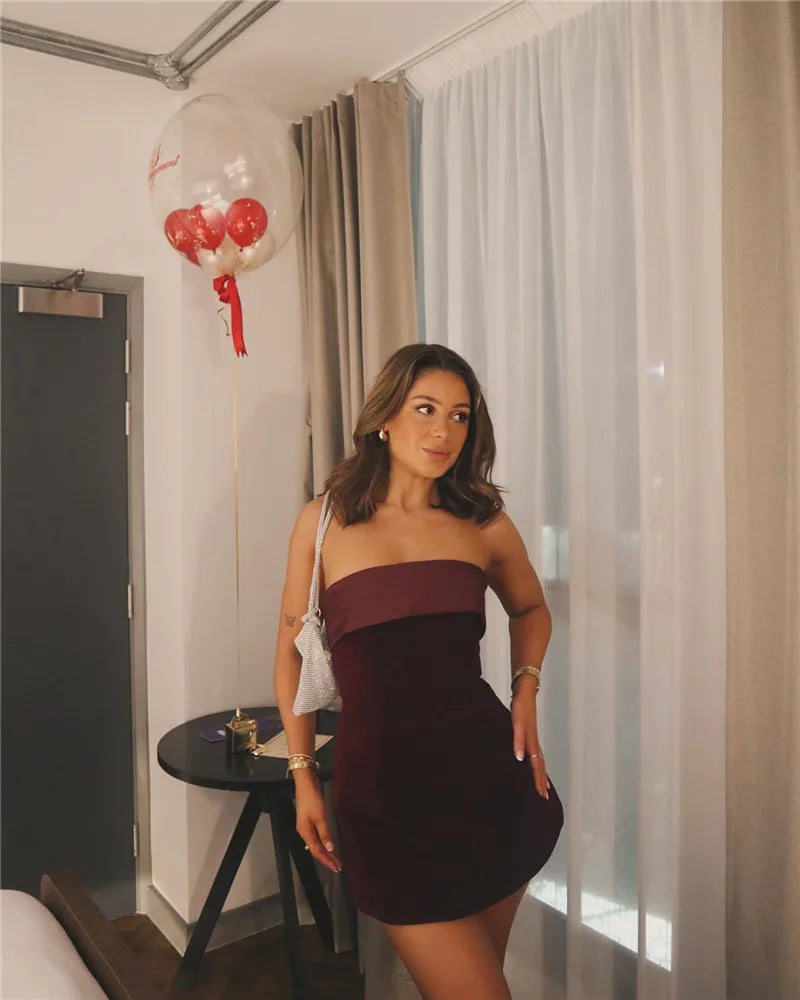 Feminova™ | Off Shoulder Mini Dress