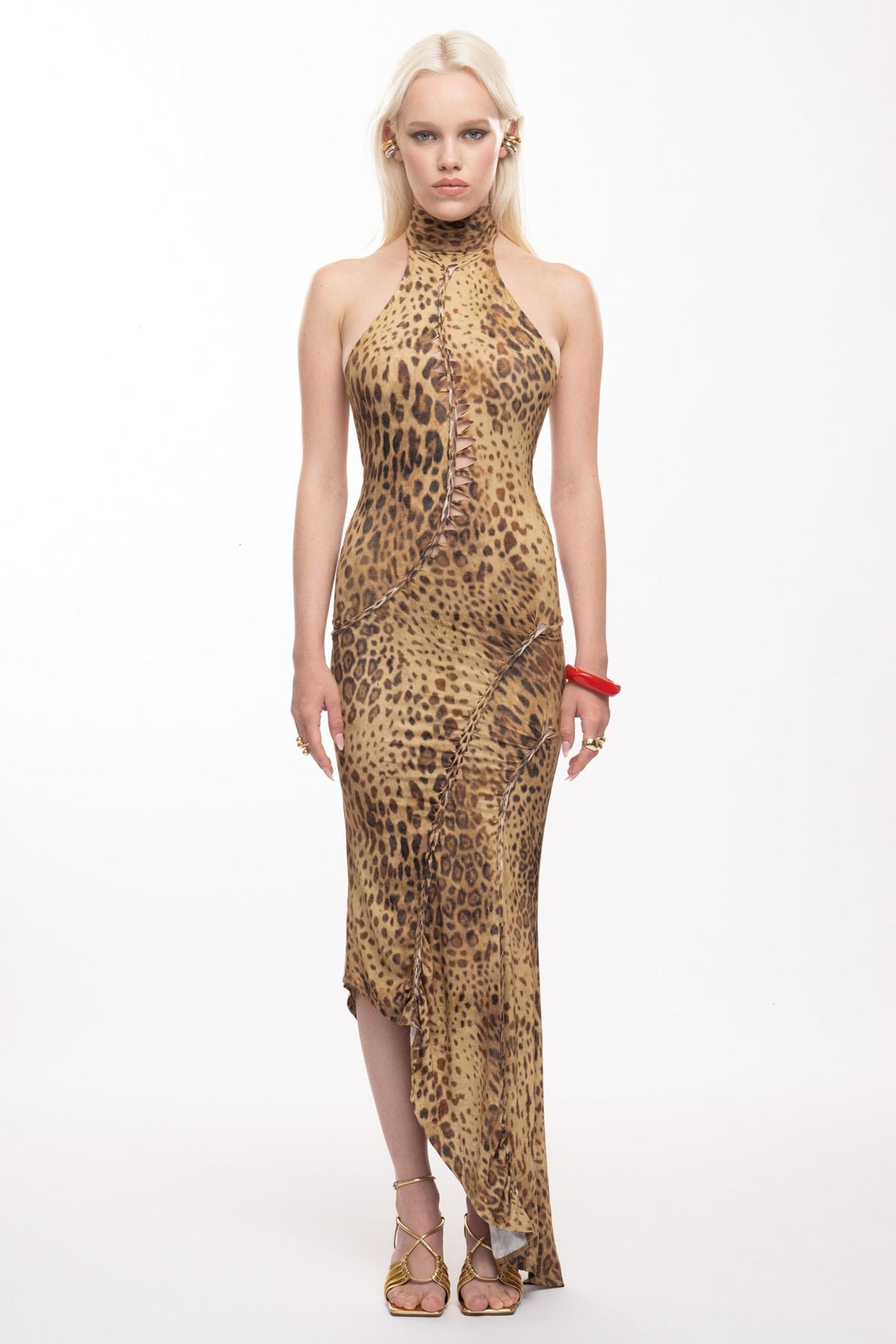 Alina™ | Tie Maxi Dress