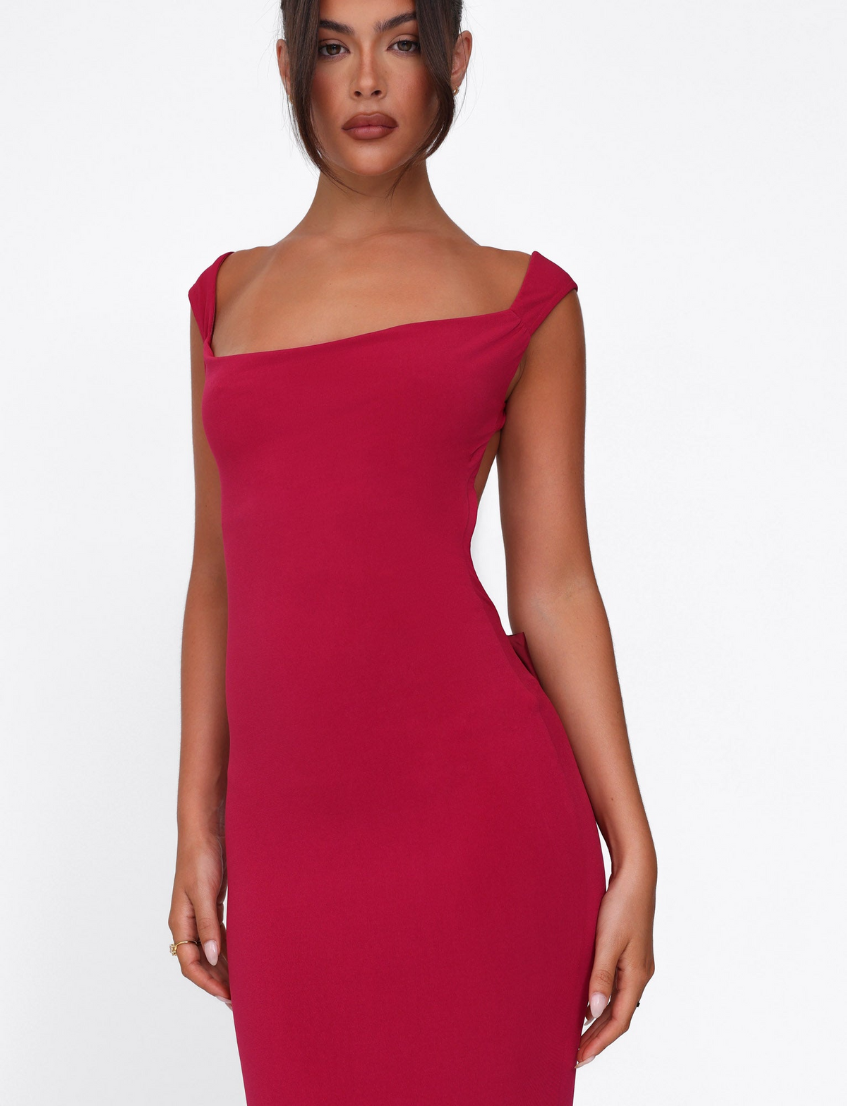 Danira™ | Elegant Bow Maxi Dress