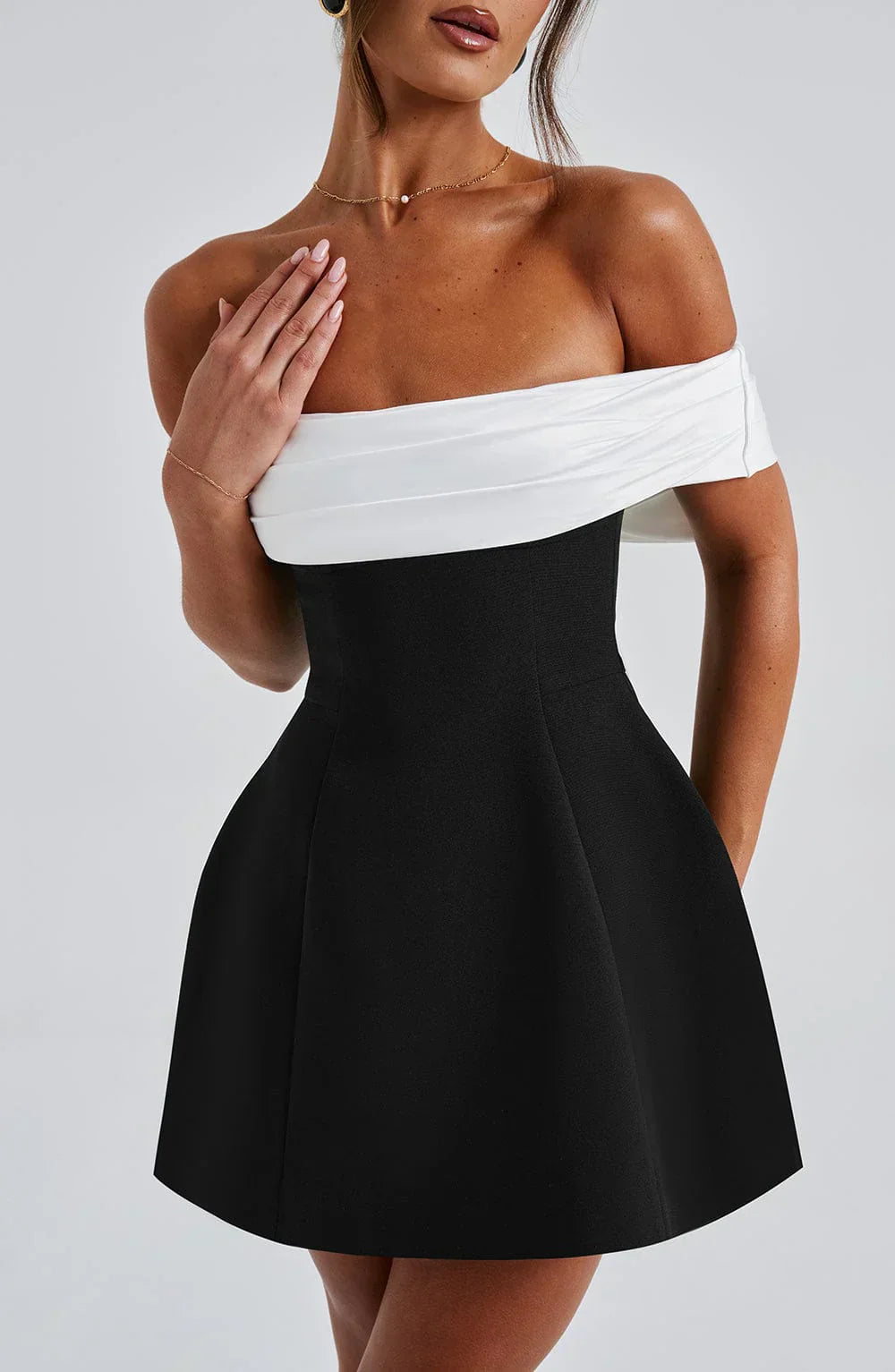 Noirva™ |Bloom Mini Dress