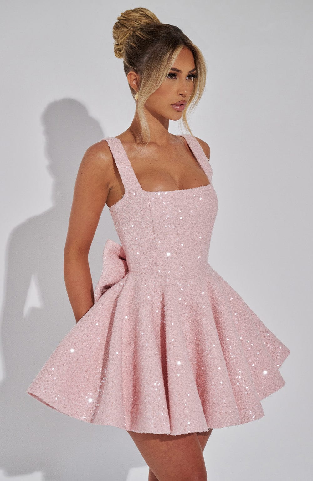 Luniva™ | Bow Tie Mini Dress