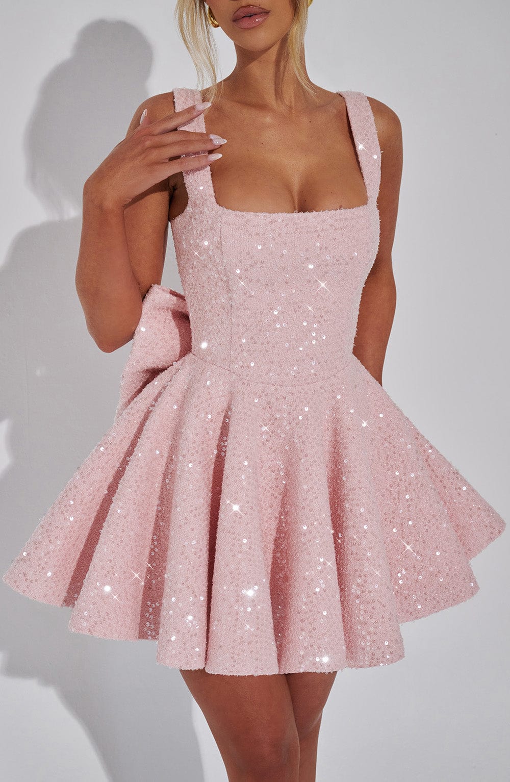 Luniva™ | Bow Tie Mini Dress