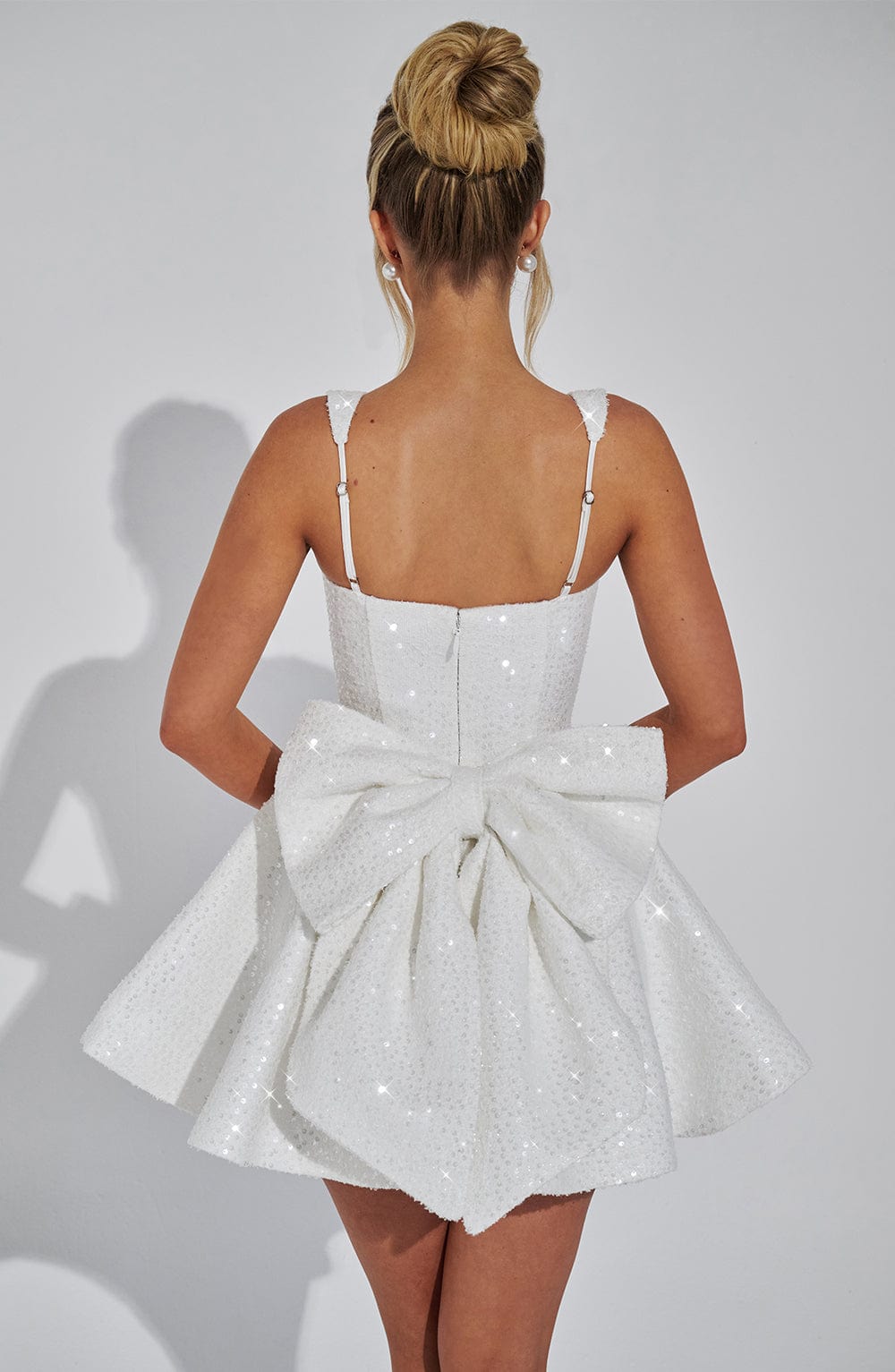 Luniva™ | Bow Tie Mini Dress