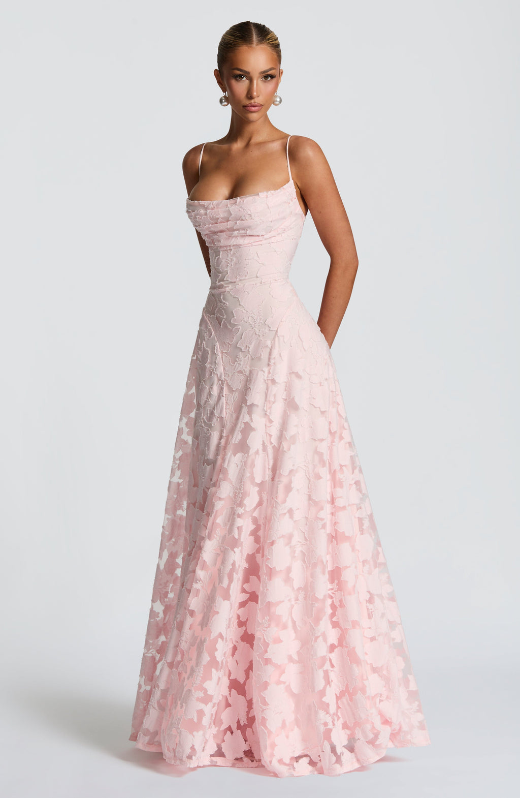 Francisa™ | Lace Corset Maxi Dress