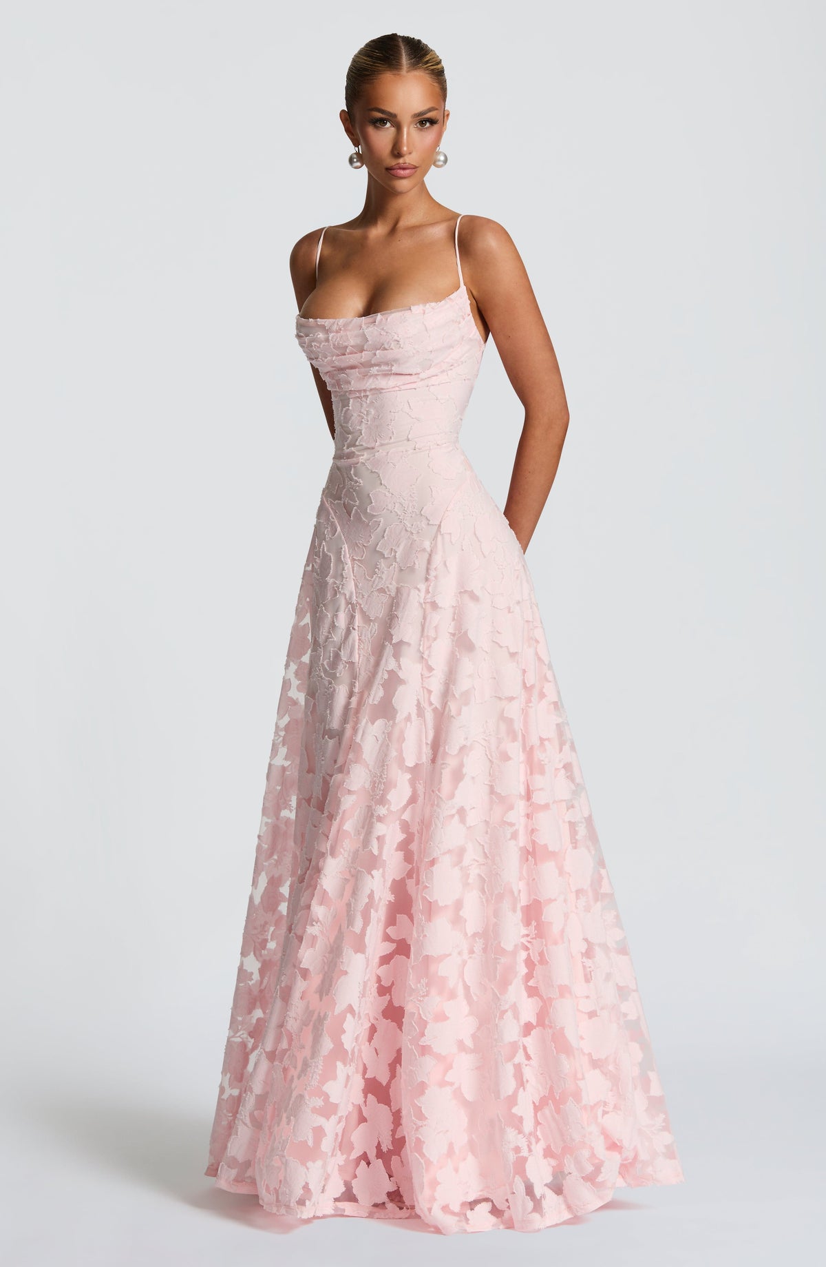Francisa™ | Lace Corset Maxi Dress