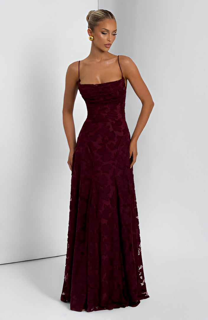 Francisa™ | Lace Corset Maxi Dress