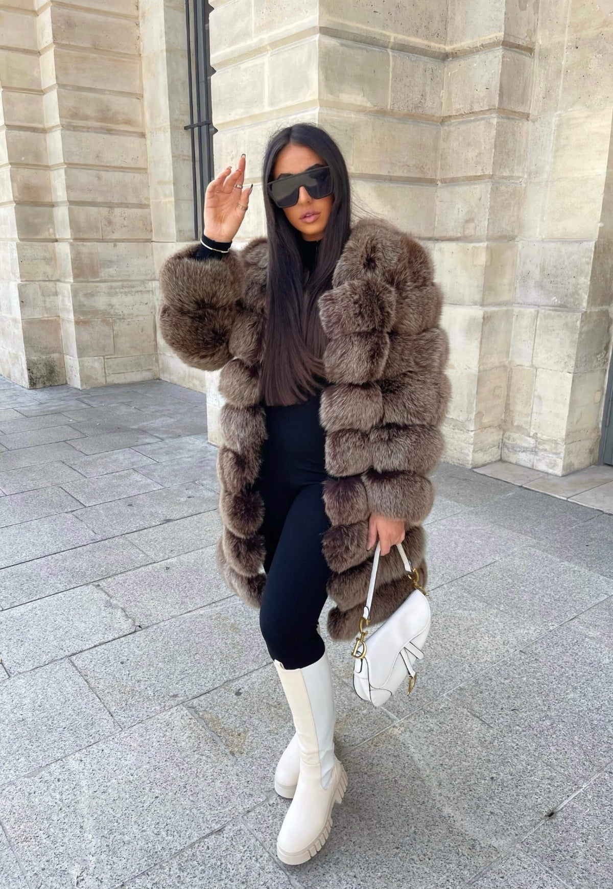 Arlore™ | Fox Fur Coat