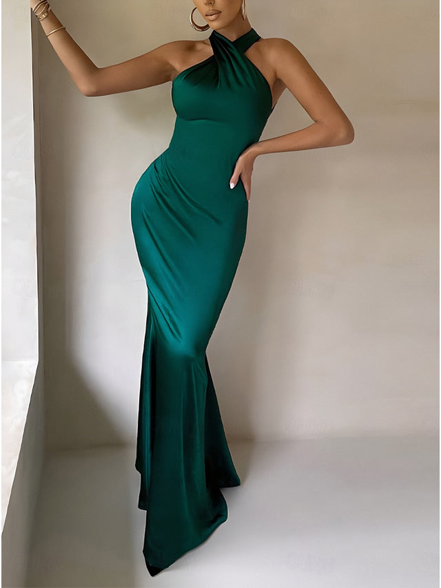 Solenyra™ | Halter Maxi Dress