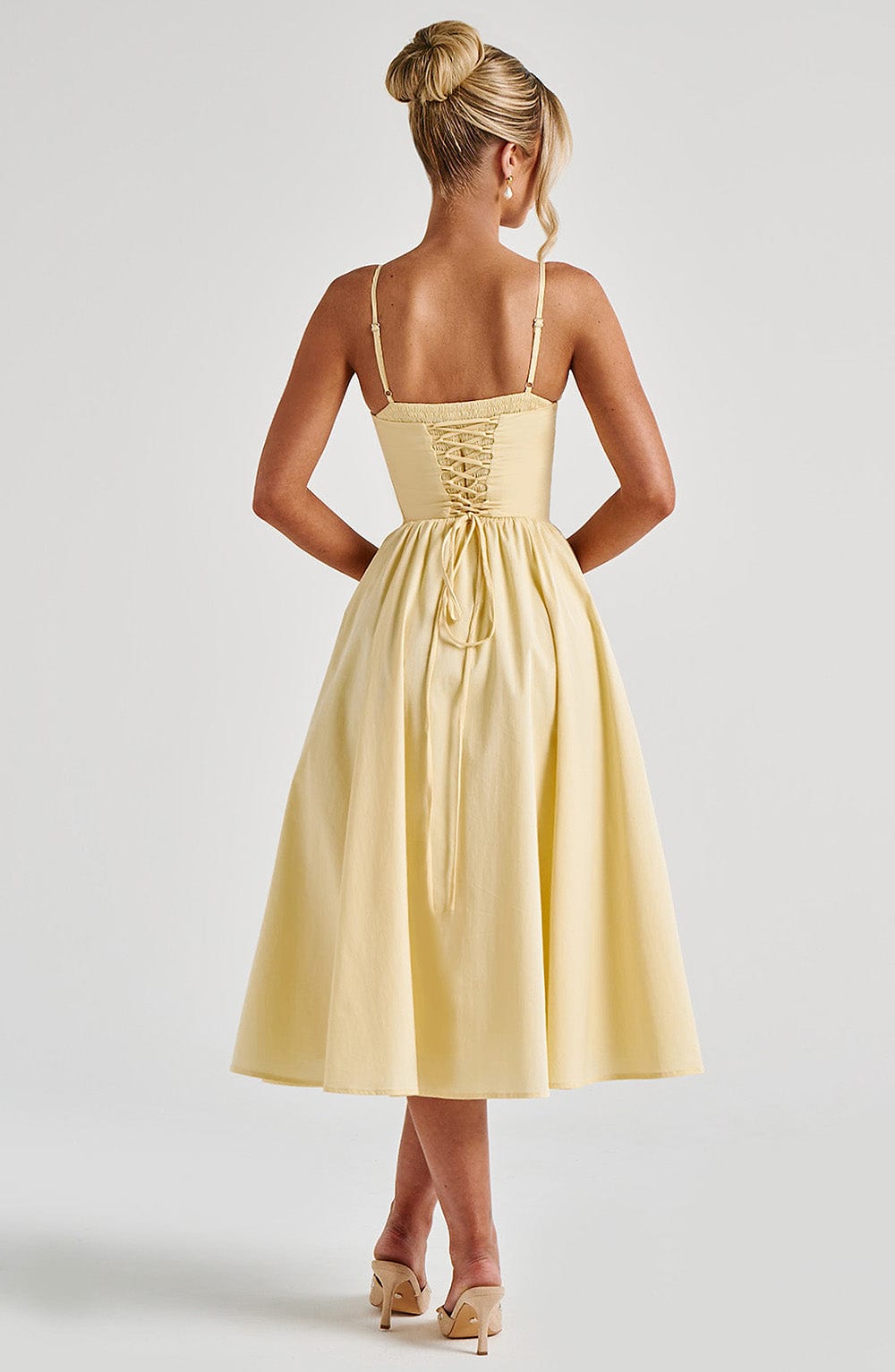 Grace™ | Corset Midi Dress