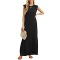 Sabrina - Elegante Maxi Dress Senza Pieghe