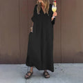 Julia Abito elegante e casual con scollo a V